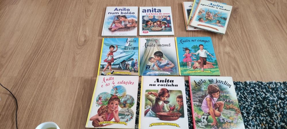 10 livros Anita - anos 80