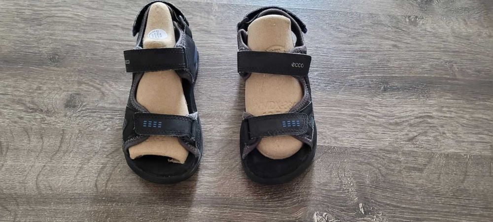 Сандалии детские ECCO BIOM RAFT черные EU 28. Проверенная классика!