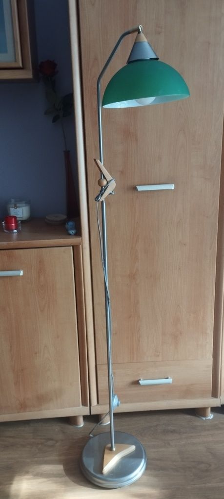 Lampa butelkowa zieleń