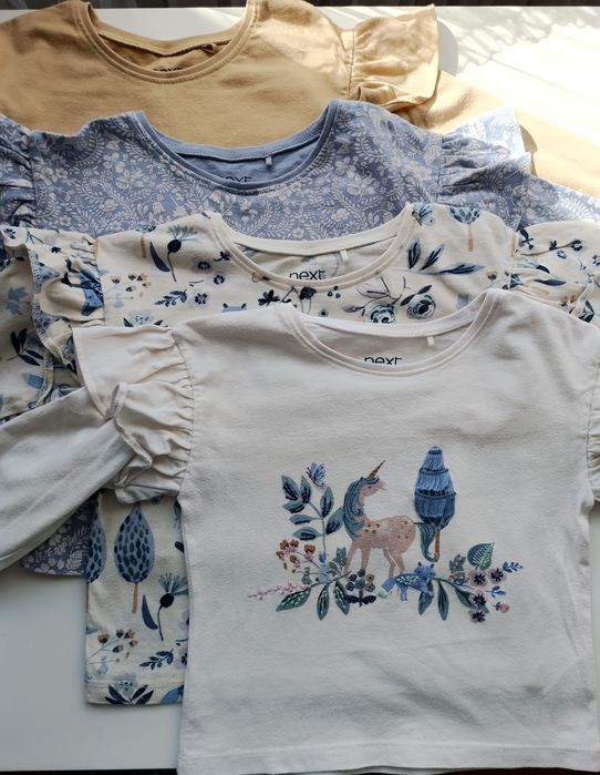 Koszulki Next 4 szt. r.104