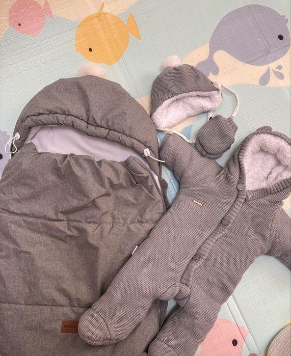 Конверт в коляску флісовий