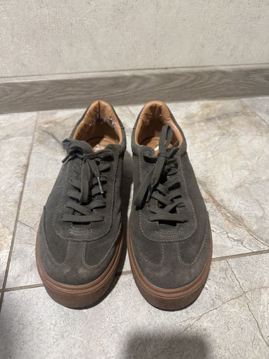 Кеди zara замшеві