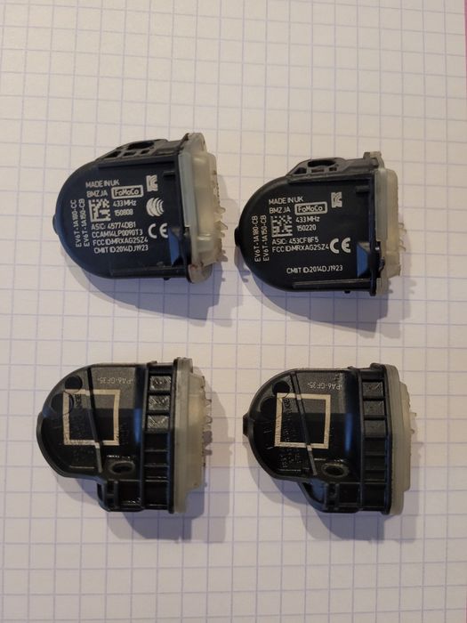 Czujniki ciśnienia TPMS orginalne Ford - komplet EV6T.Gwaranc