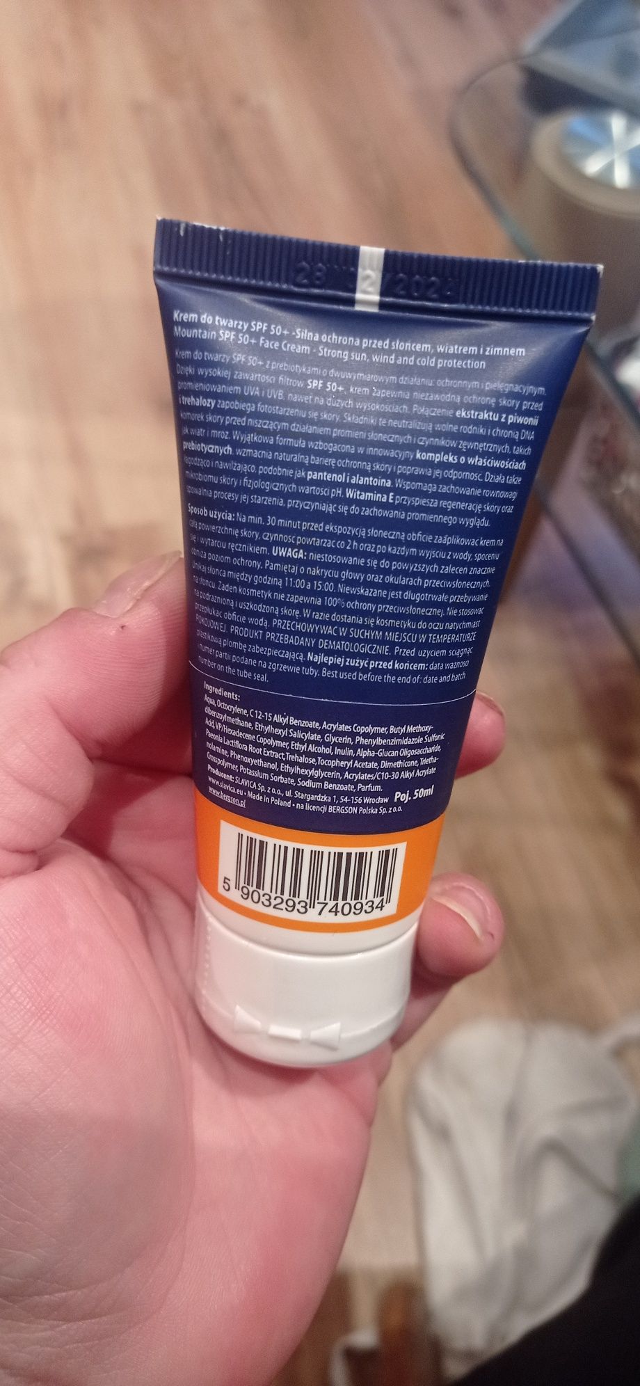 Bergson krem do twarzy spf 50