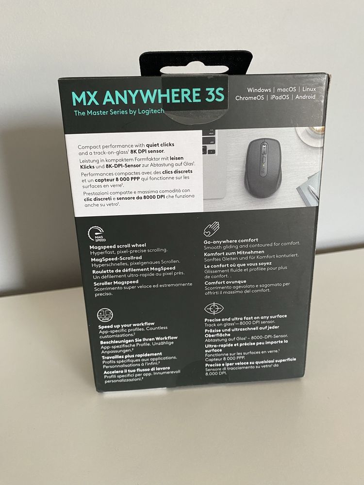 Nowa myszka Logitech MX Anywhere 3s