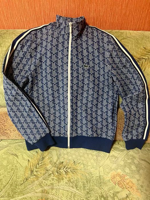 Чоловіча куртка толстовка Lacoste Paris Monogram р. М