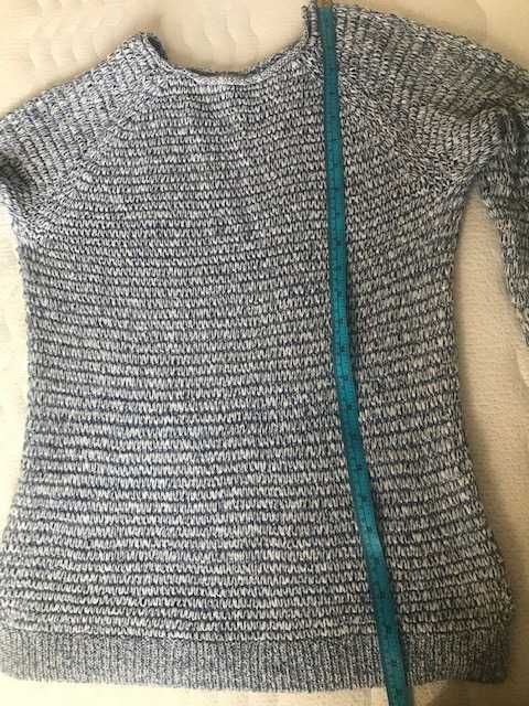 Biało-niebieski sweter TCM / Tschibo M