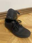 Vans | skórzane | czarne | 40,5 | 26cm | sneakers | tampki