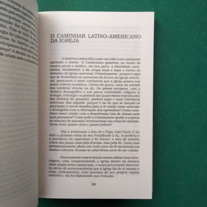 O Caminhar da Igreja Com os Oprimidos - Leonardo Boff