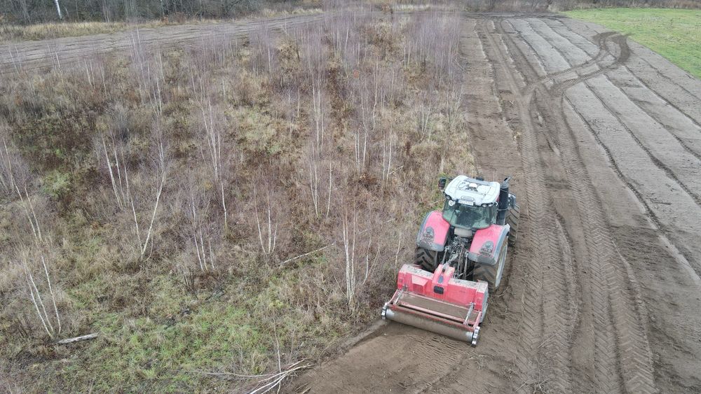 Mulczer wglebny,mulczowanie,karczowanie,frez wgłebny