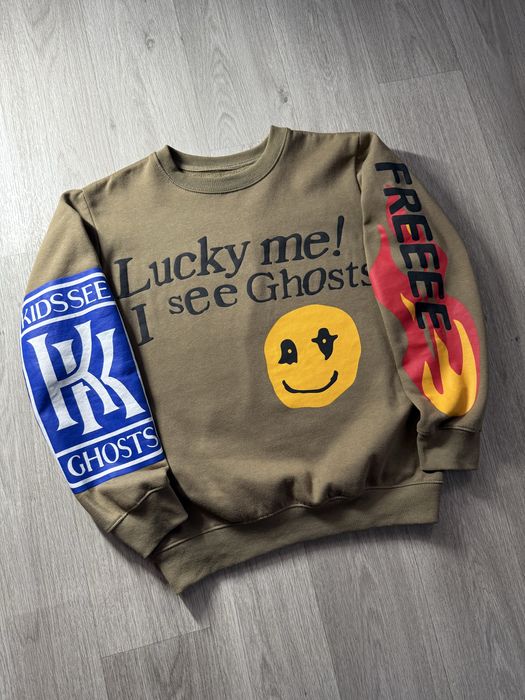 Kanye West Sweatshirt Lucky Me I See The Ghosts! Свитшот Канье Веста