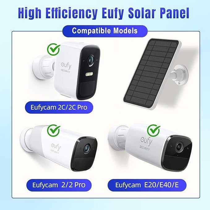 Eufycam Moduł solarny 5V5 ładowarka z modułem solarnym EUFY regulowana