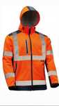Kurtka ostrzegawcza Vizwell softshell pomarańczowa 3xl (nowa,wysyłka)
