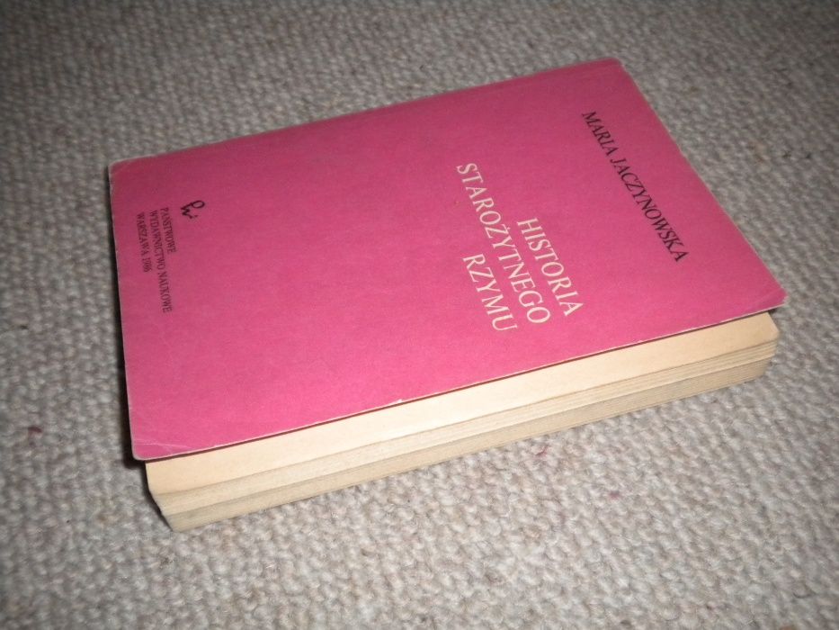 M. Jaczynowska, Historia starożytnego Rzymu