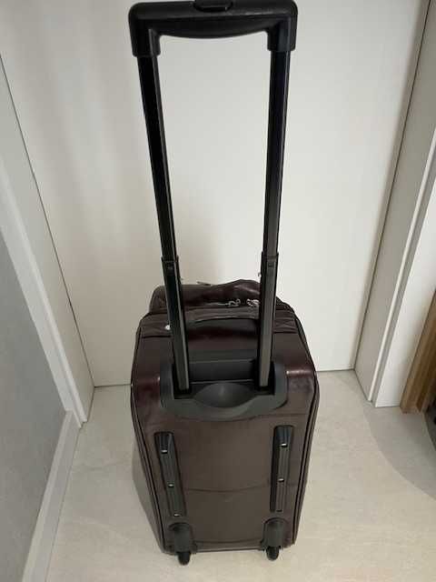 Skórzana torba podróżna na kółkach 26’‘ TB-212 OCHNIK