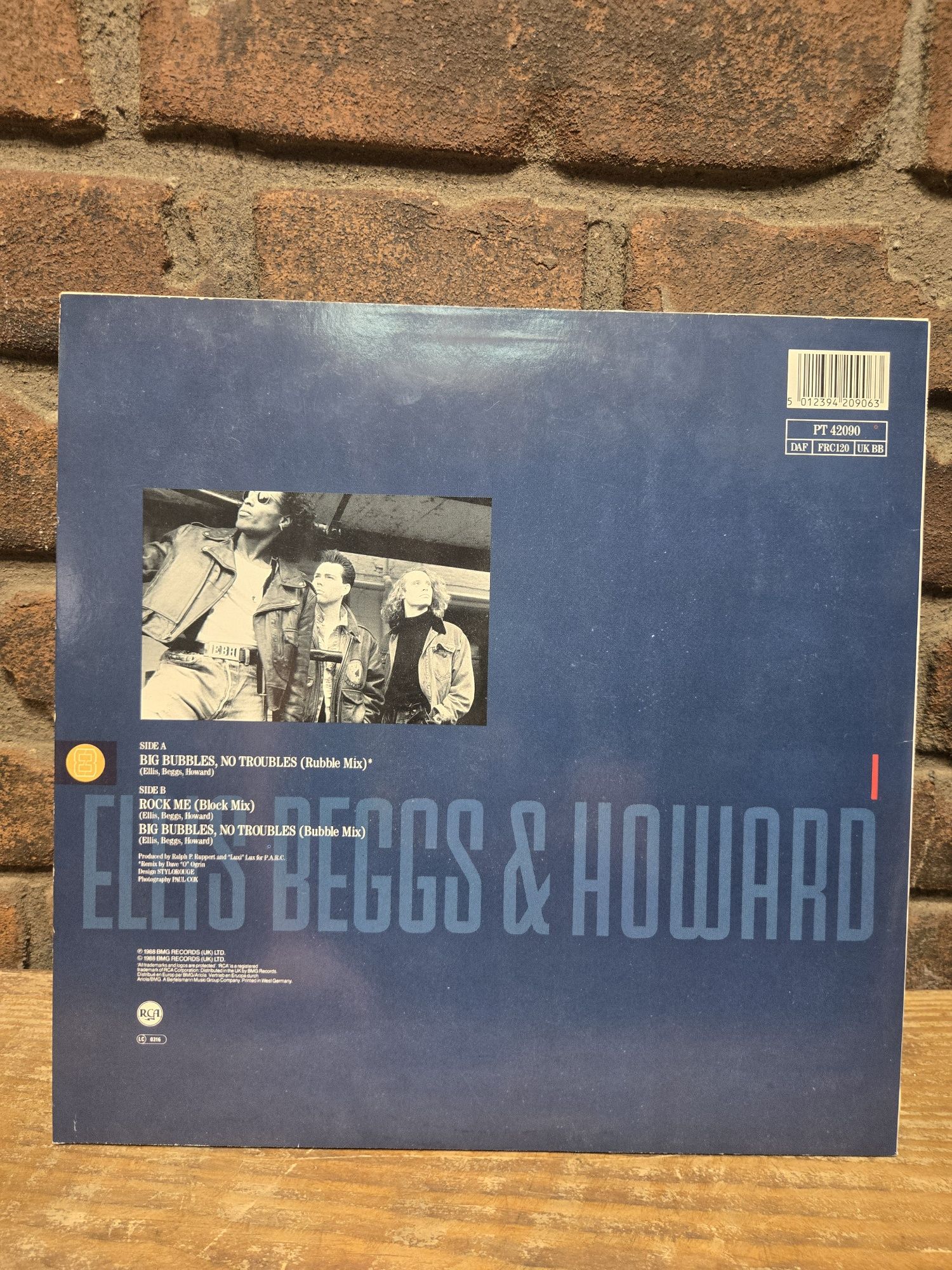 Winyl. Ellis Beggs & Howard-Big Bubbles, No Troubles