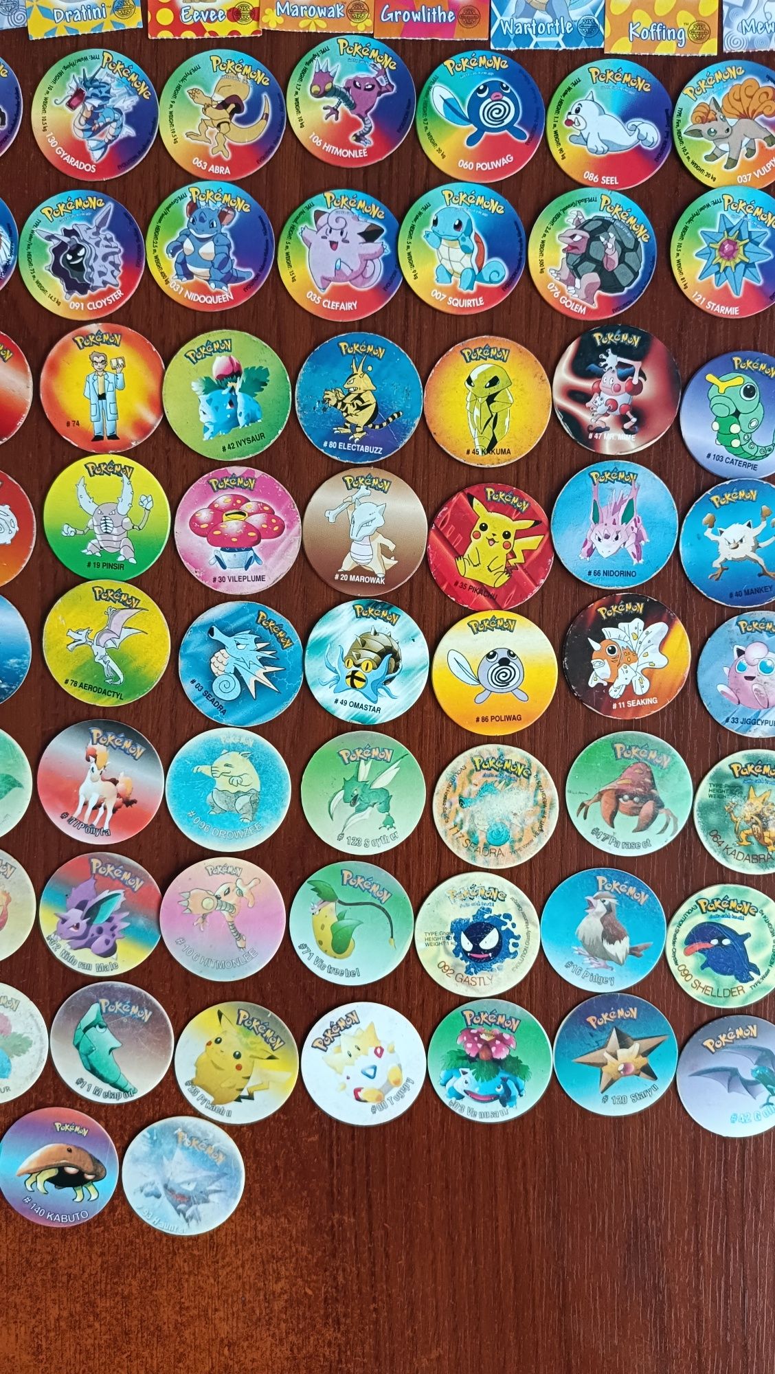 Pokemon tazo caps taso 4 boomer