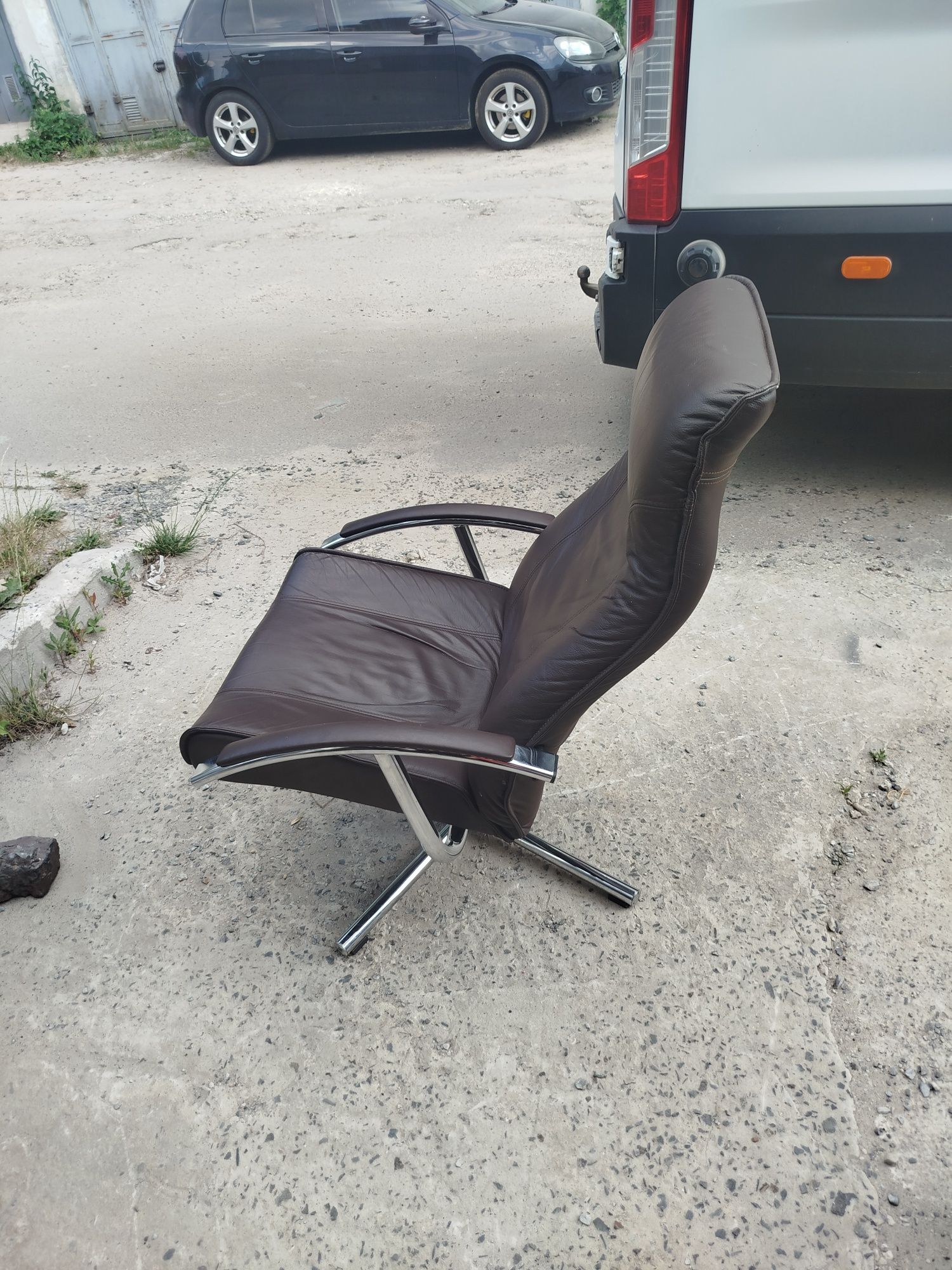 Шкіряне крісло офісне крісло Relax
