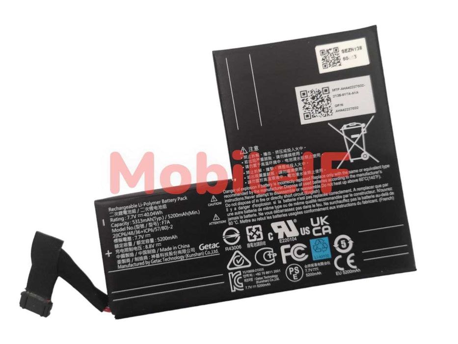 Акумулятор Steam Deck OLED F1A, F7A, F7G 5313mah, 40.04Wh Original