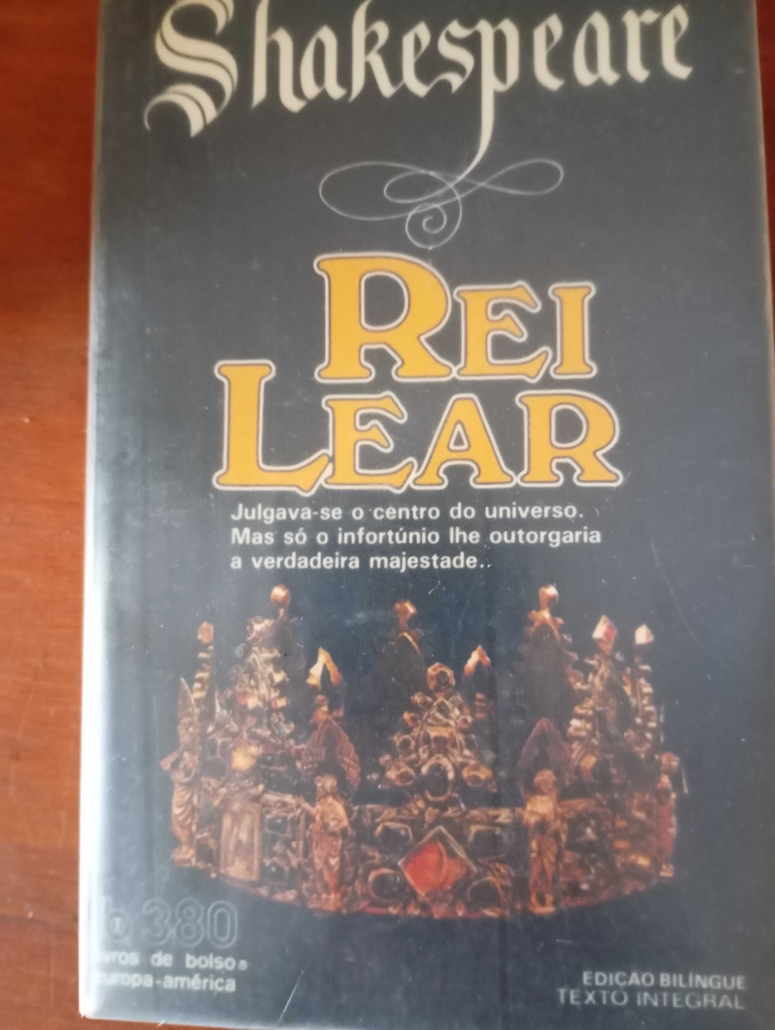 Shakespeare Rei Lear, Mercador de Veneza e outros