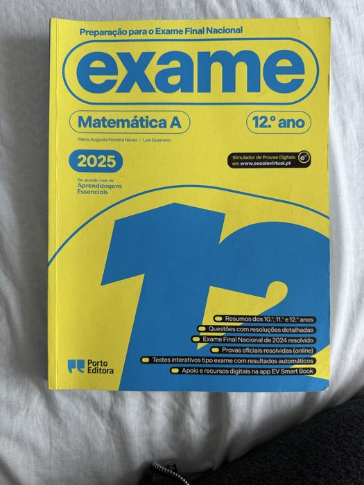 Livro Preparação Exame Matemática A