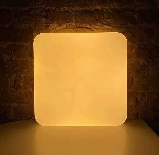 Люстра с пультом и без потолочная светильник светодиодный​ LED Квадрат