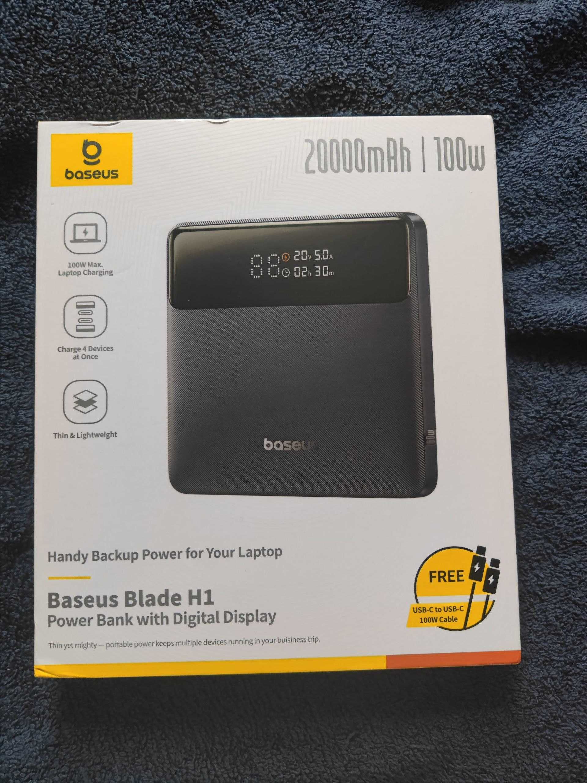 Power bank Baseus 100w 20000mAh