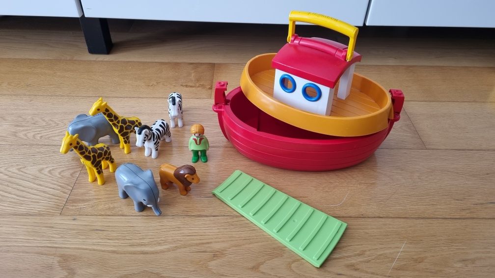 Playmobil barco animais