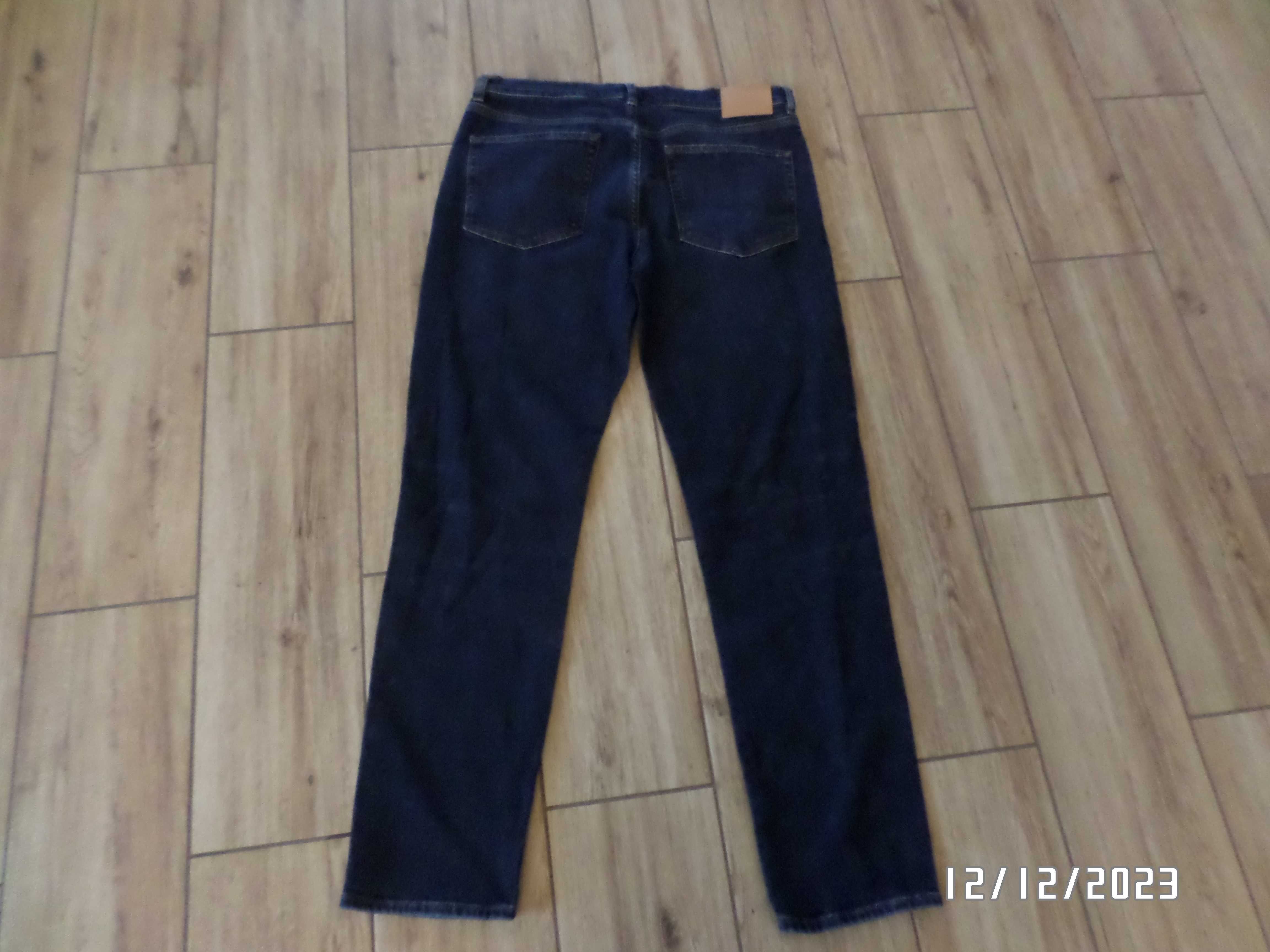 Firmowe spodnie męskie jeans-GANT-36/32-XL