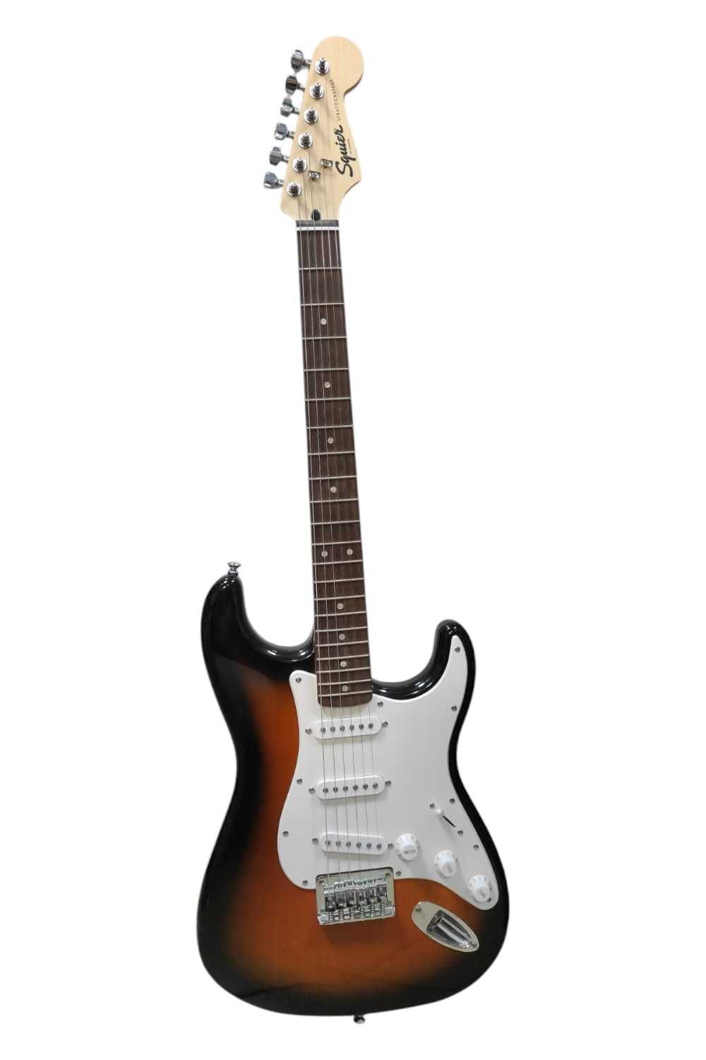 Na Lewara Gitara elektryczna Fender Squier Stratocaster + mini wzmacni