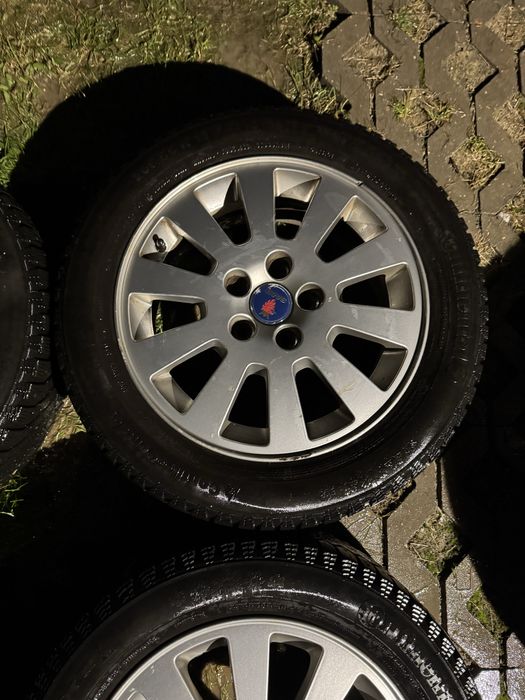 Felgi Saab 5x110 opony zima 205/55/16 93 95 Opel Vectra Alfa Romeo