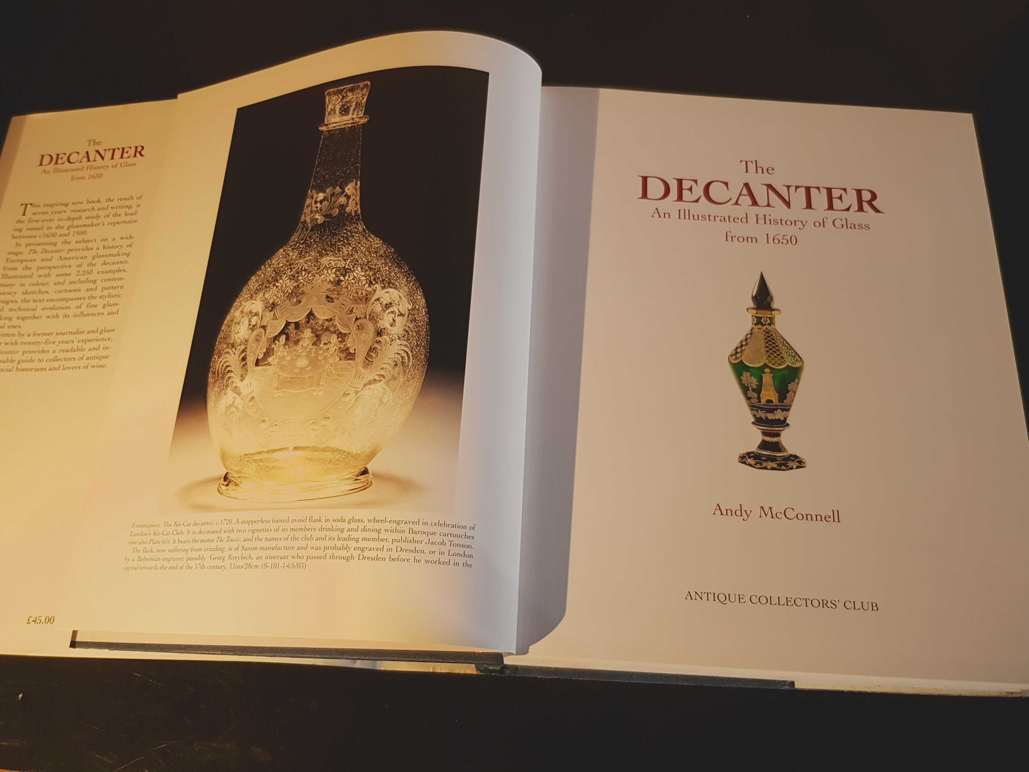 The Decanter - An Illustrated History of Glass from 1650–1950