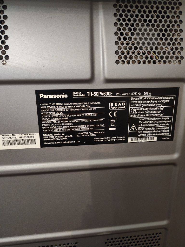 Продам телевізор не робочий Panasonic 50