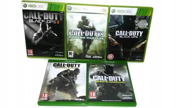 Zestaw Gier Call Of Duty Xbox One !!!