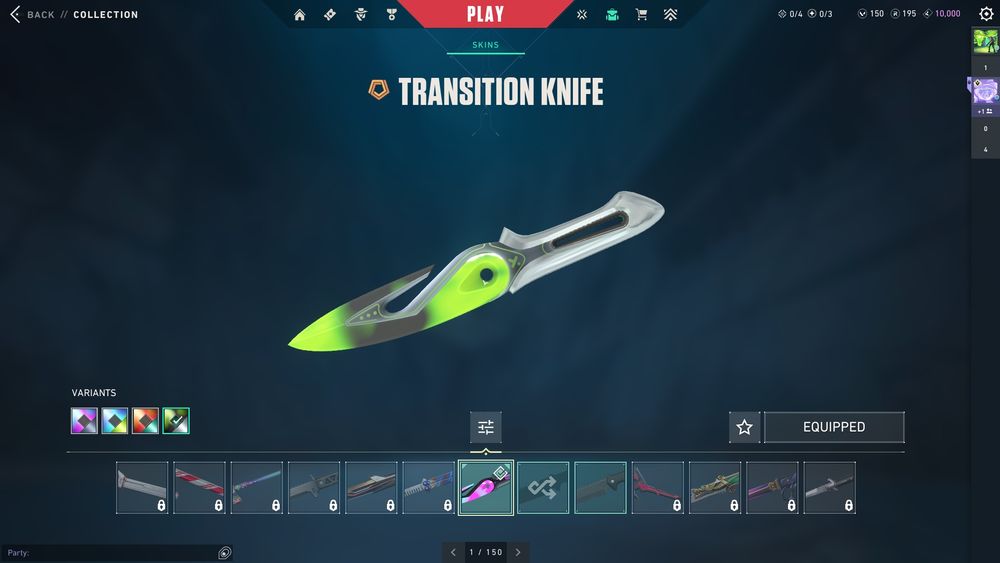 Аккаунт Valorant, Vandal Kuronami + Knife