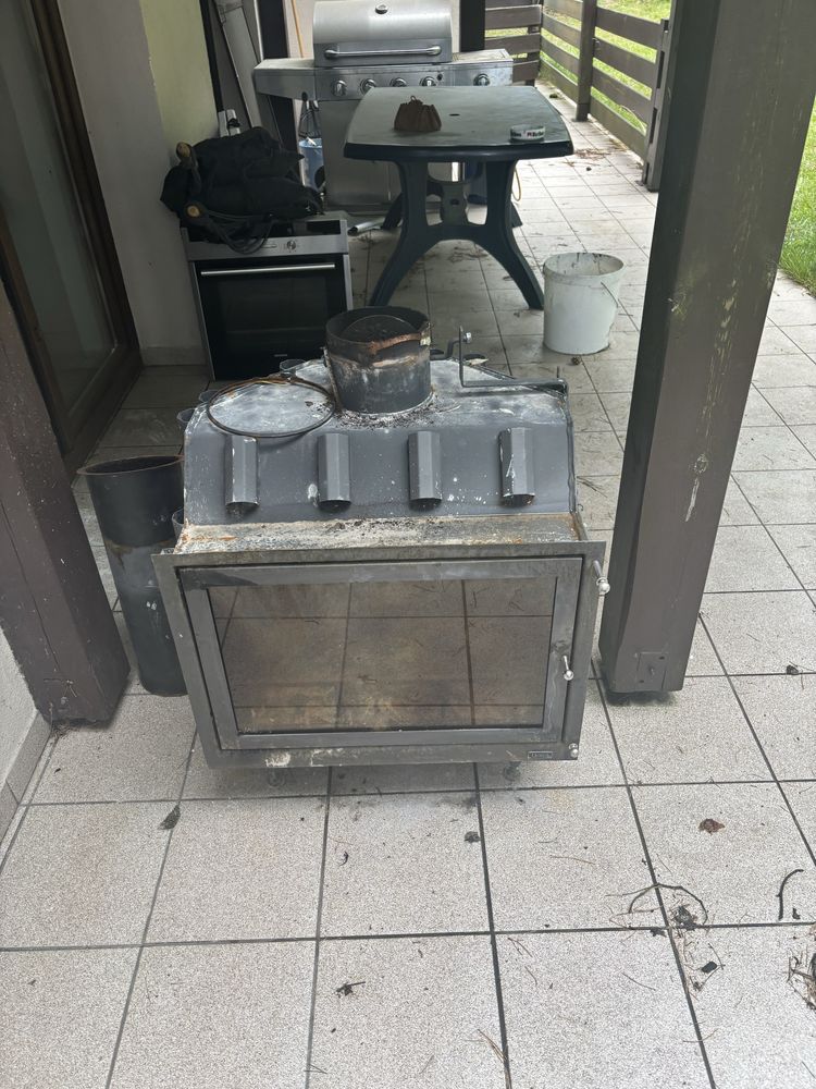 Wkład kominkowy kominek stalowy Unico Hermes 4z Modern 14kW