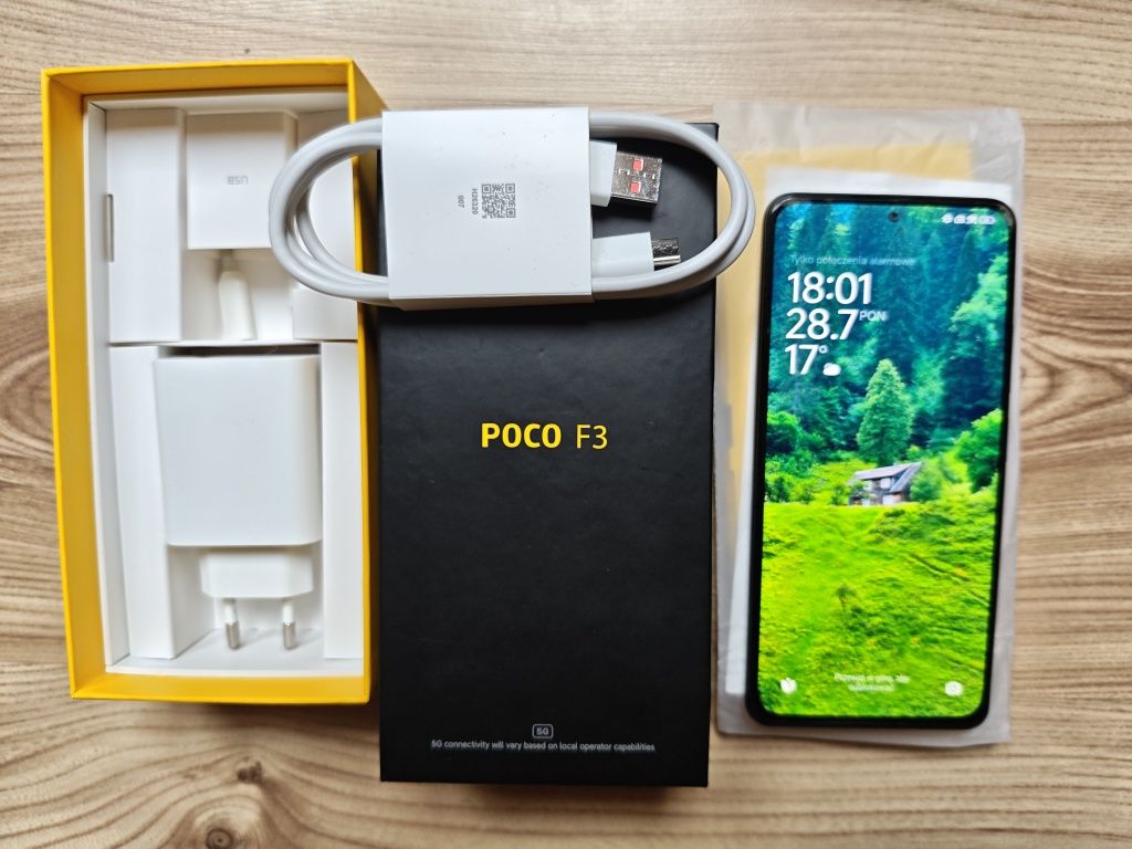 Poco F3 stan idealny + gratis