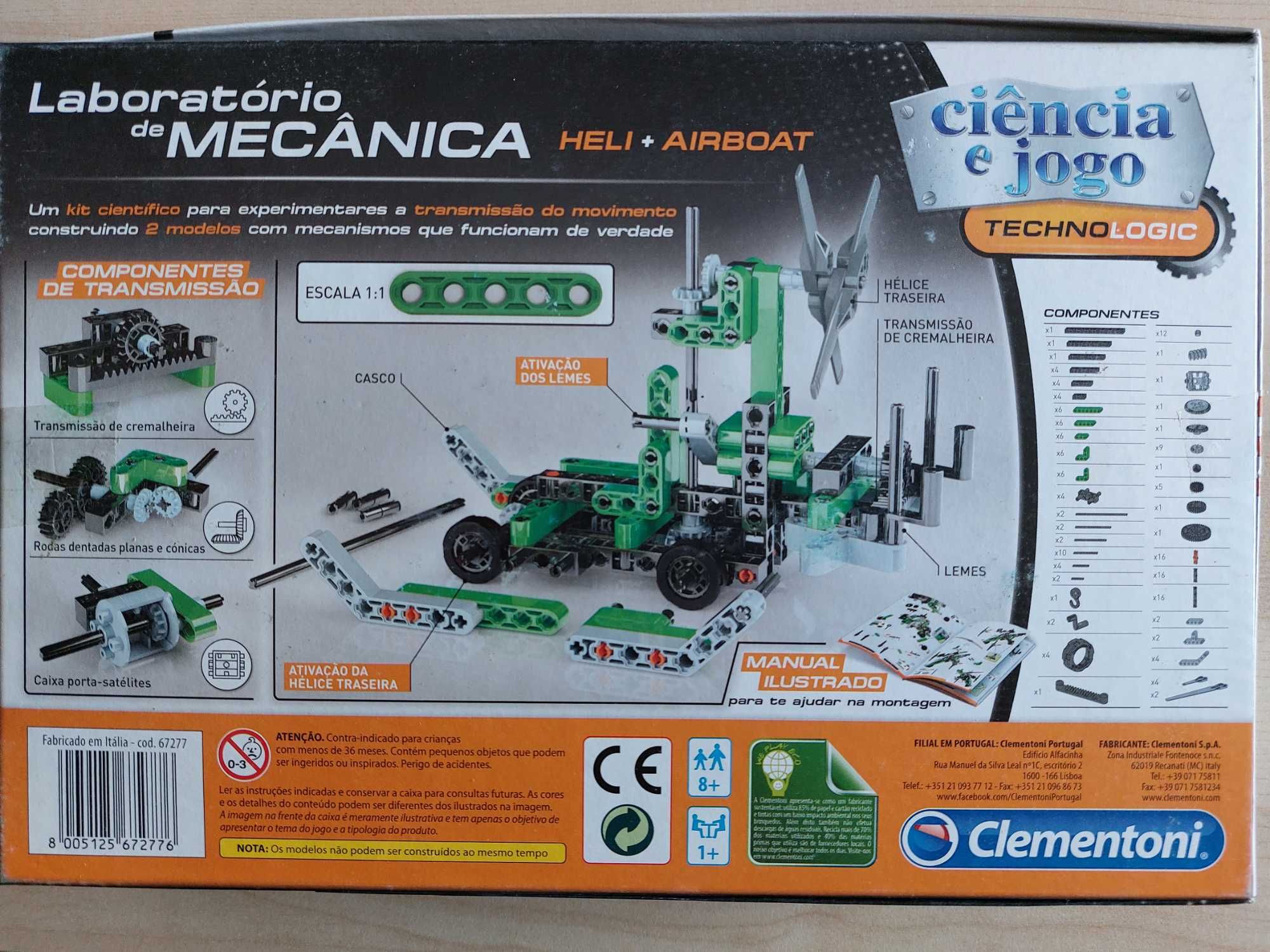 Brinquedo Educativo Heli+Airboat