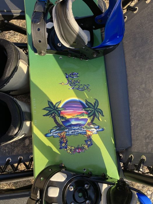 Deska do snowboardu wraz z butami