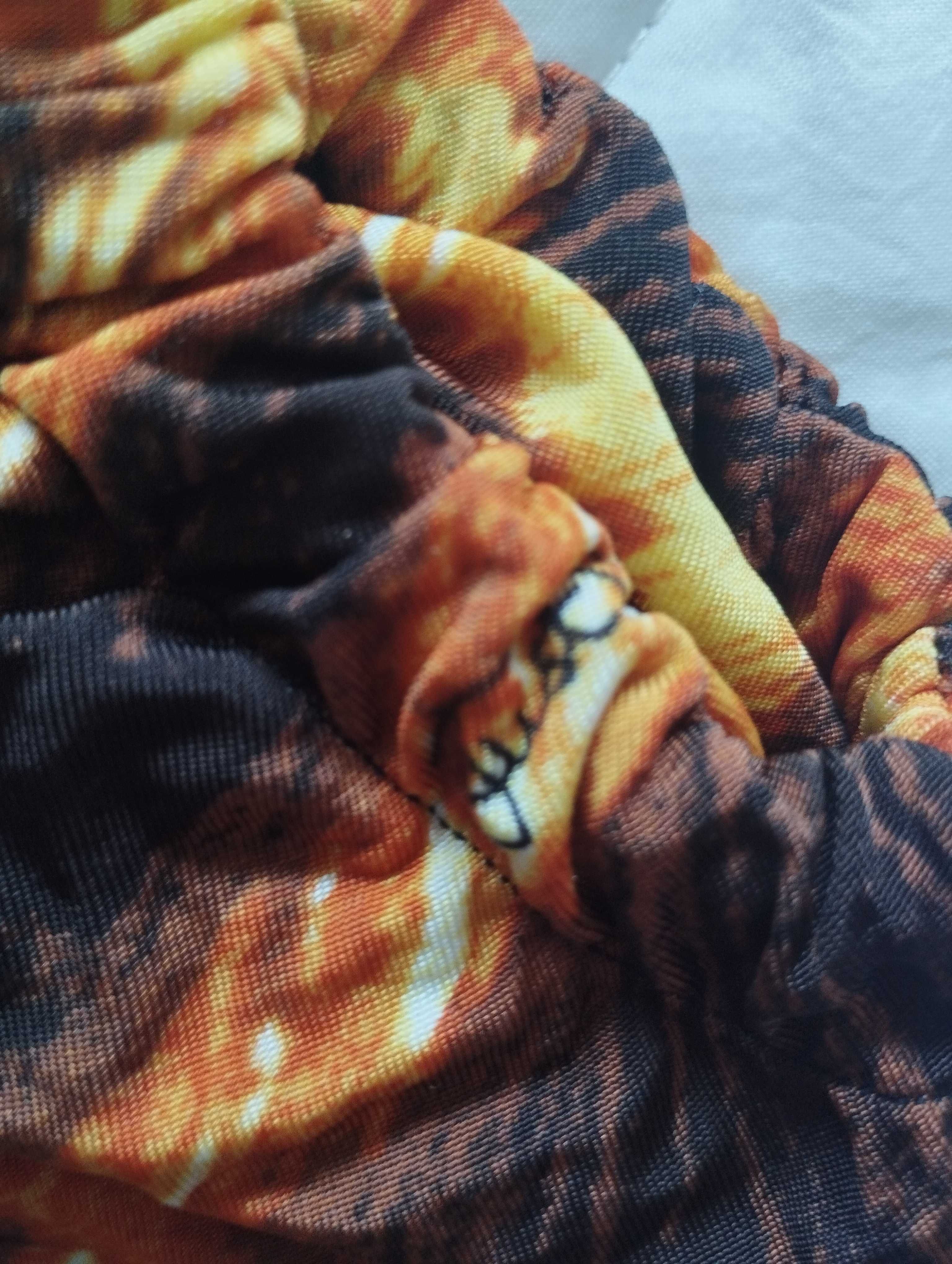 Top fogo Roberto Cavalli com alça elástica / sem ombro
