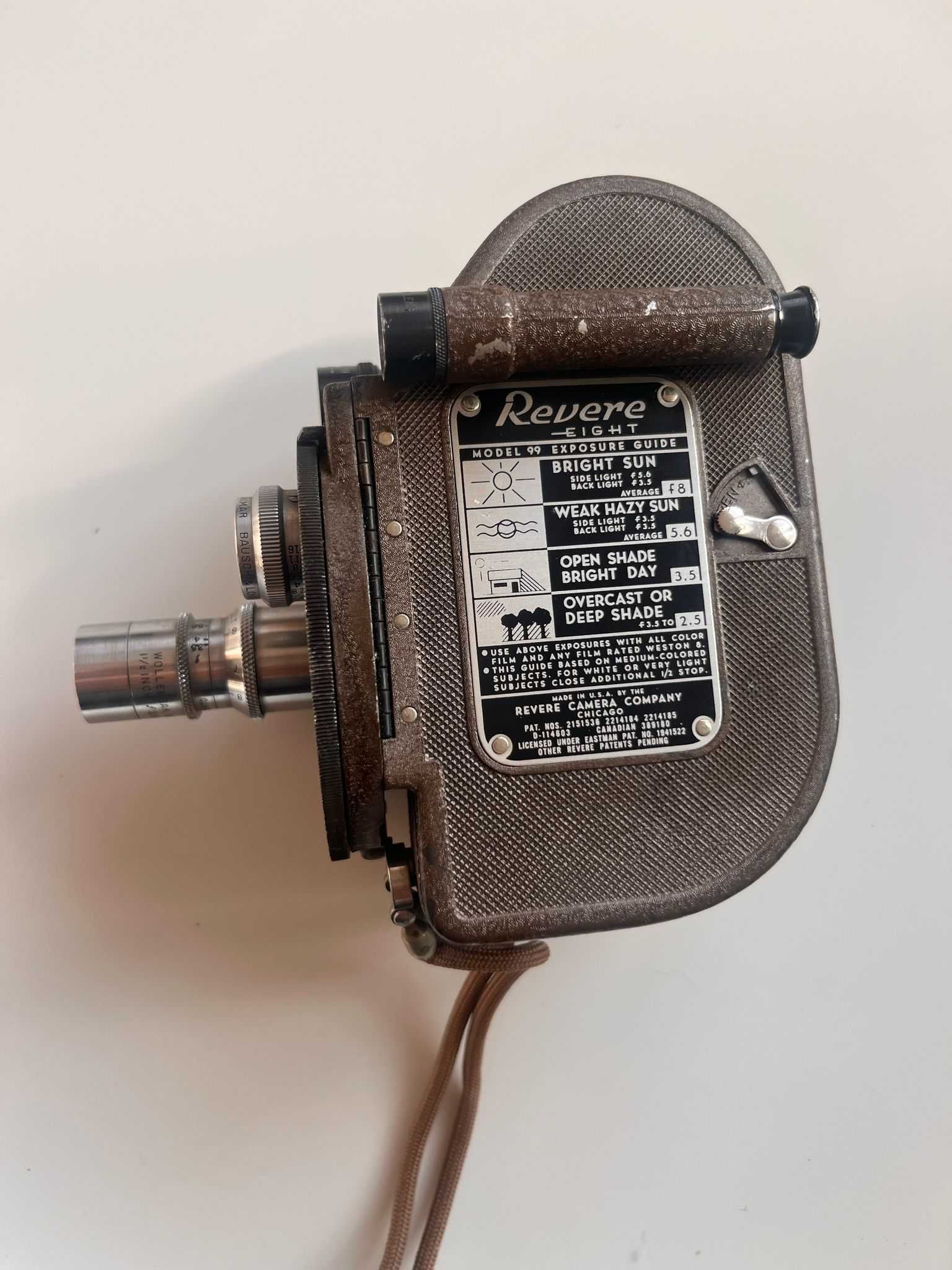 Kamera Revere 8 Model 99