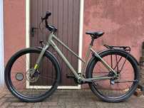 Cube Hyde Pro FE Dustyolive´N´Gold! Pasek! Alfine 8! Idealny Stan!!