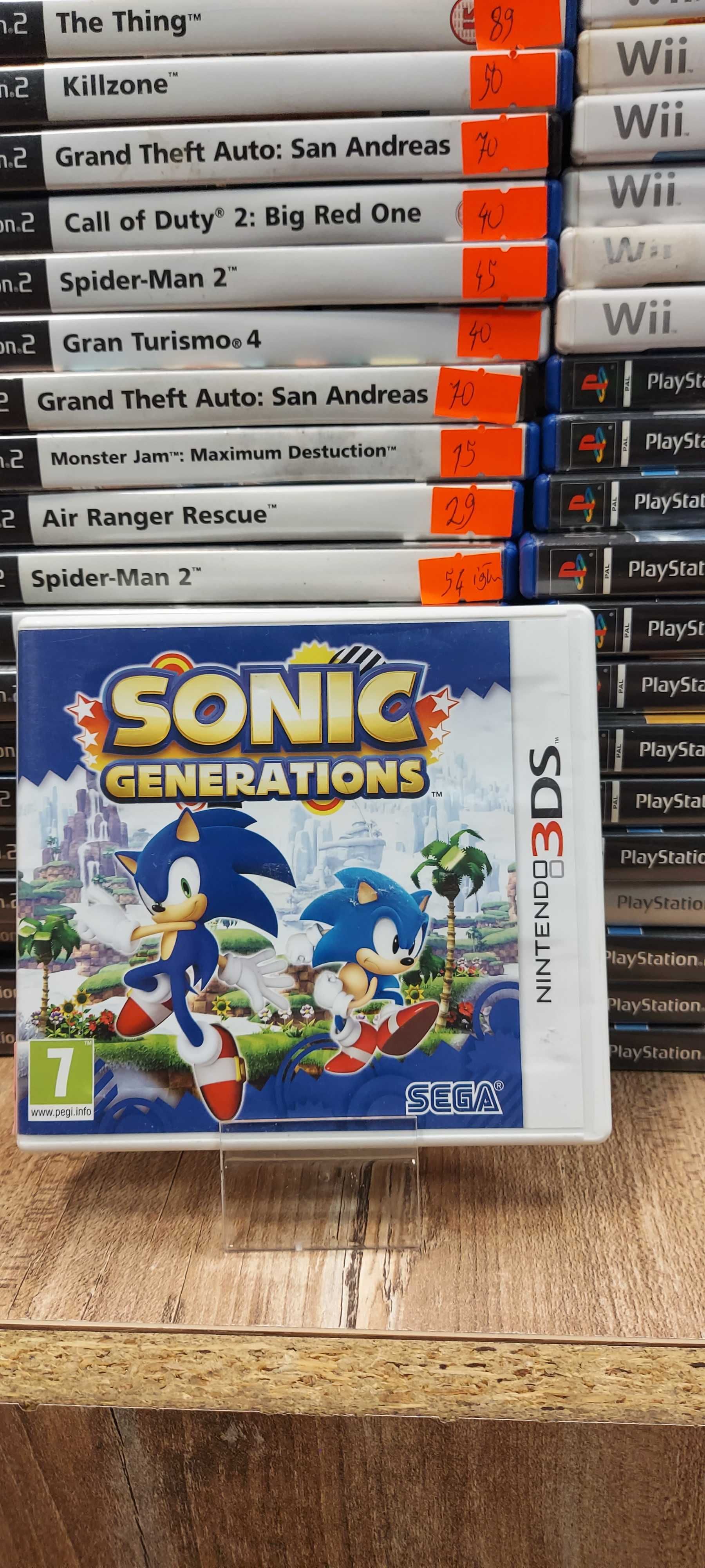 Sonic Generations 3DS Sklep/Wysyłka/Wymiana