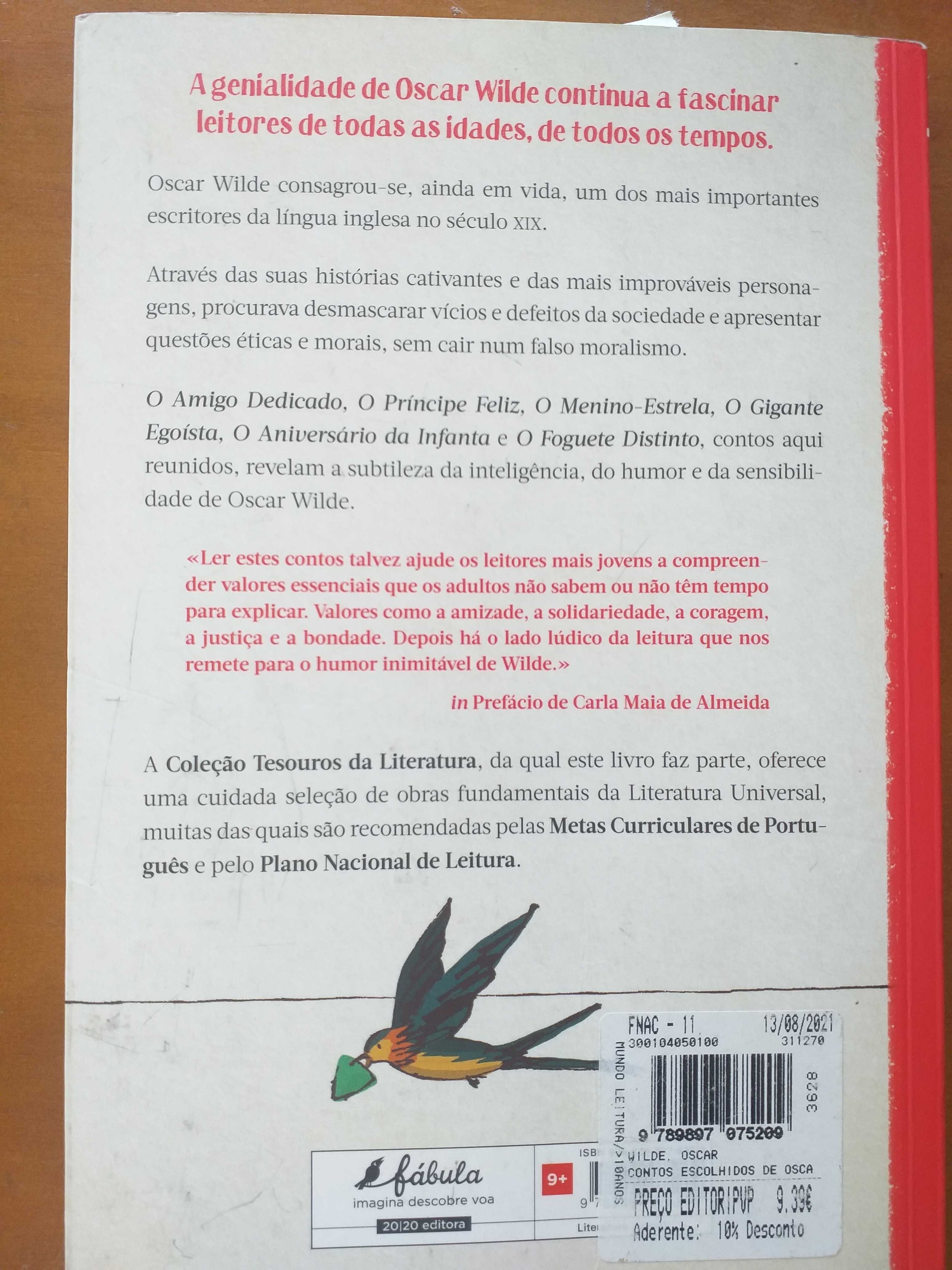 Livro Contos Escolhidos: O Gigante Egoísta, O Príncipe Feliz...