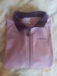 Casaco polar, rosa e roxo, S (14 anos) - Quechua