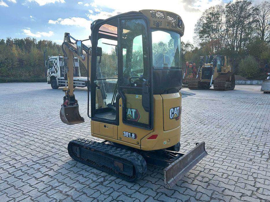 Minikoparka CAT 301.8 - 2021rok - 1117 godzin  / Cat 301.8, 302.7, 303