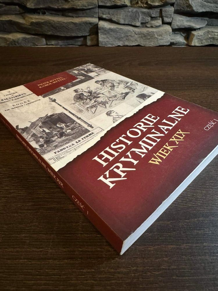 Książka Historie Kryminalne Wiek XIX 48tknsz