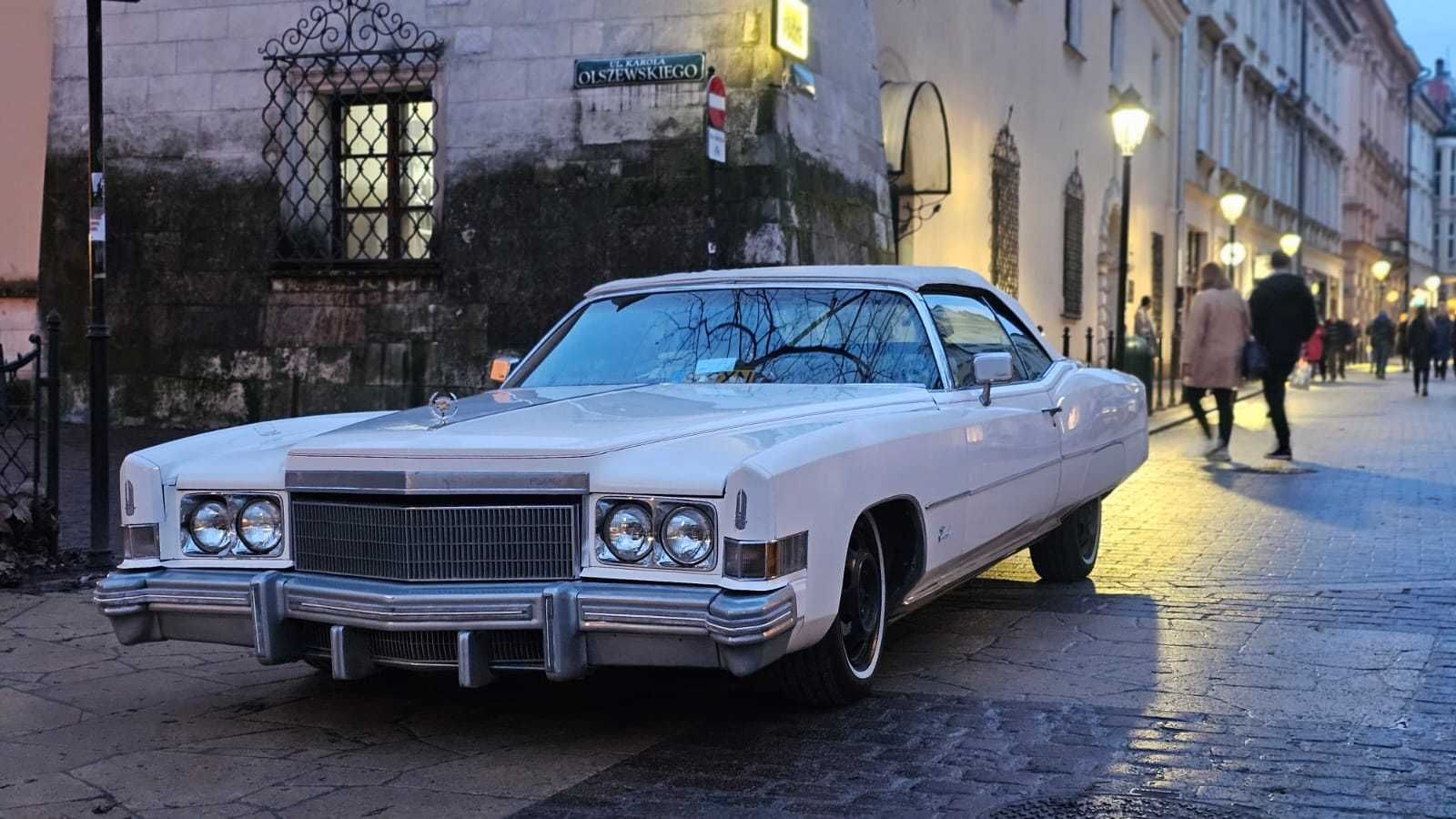 Cadillac eldorado - auto do ślubu. Zabytkiem na wesele!
