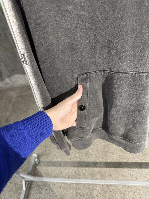 Худи Supreme x Stone Island Stripe Sweat Hooded