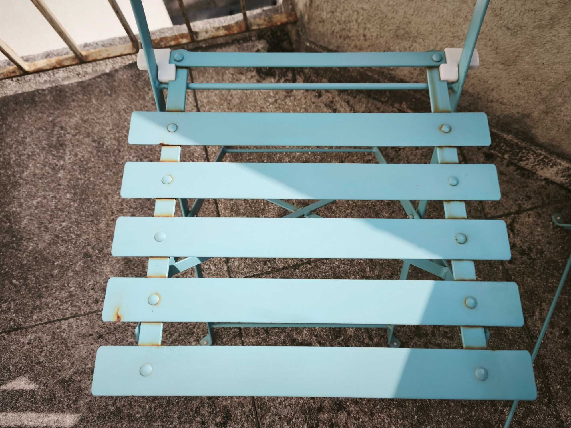 Mesa metal + cadeira